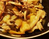 素揚げゴボウで☆美味しいカレーうどん作り方10写真