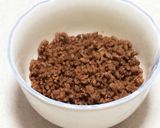 ご飯に枝豆、塩こんぶ、まぜまぜ三色丼！作り方5写真