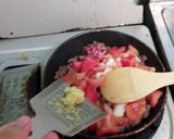 牛挽肉のトマトそぼろ 和風アレンジ版作り方4写真