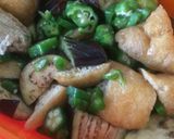 レンジ料理☆夏い茄子とオクラのネバネバ煮作り方3写真