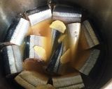 減塩*醤油麹圧力鍋で骨まで柔らかさんま煮作り方3写真