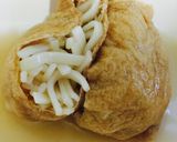 余ったそうめんや冷麦で☆あげ巾着作り方3写真