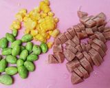 たまごの白身あんかけチャーハン作り方1写真