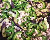 ゴーヤin麻婆茄子作り方8写真
