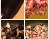 茄子と豚バラの炒め物作り方1写真