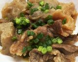 すじ肉とこんにゃくの土手焼き作り方6写真