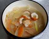 鶏皮de豚汁風★作り方8写真