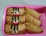 ネコ稲荷弁当作り方3写真