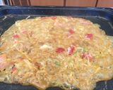 トマトとチーズのもんじゃ焼き作り方6写真