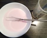 レンジでビーツ水のわらび餅♡蜂蜜風味♪作り方2写真