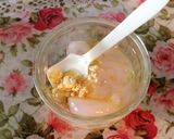 レンジでビーツ水のわらび餅♡蜂蜜風味♪作り方4写真