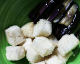 水菜もたっぷり♪揚げ出しナス豆腐作り方6写真