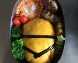 オムライスキャラ弁☆怪盗グルー ミニオン作り方4写真