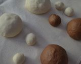 親子でワイワイ♪モンチッチパン作り♪作り方5写真