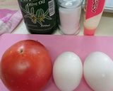 ★トマトと卵の炒めもの★作り方1写真