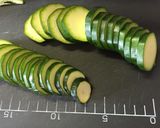 チチンプイプイ✿ズッキーニ天ぷら作り方1写真