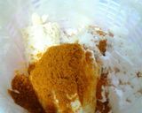 レンジで簡単！豆腐のツナカレーお好み焼き作り方3写真