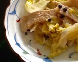 豚肉とキャベツの味噌炒め(胡椒佃煮入り)作り方4写真