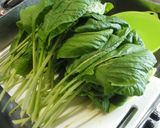 小松菜やほうれん草など葉物の保存方法作り方1写真