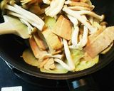 スパムとしめじのスペインオムレツ作り方6写真