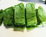 小松菜やほうれん草など葉物の保存方法作り方8写真