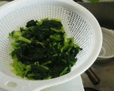 小松菜やほうれん草など葉物の保存方法作り方12写真