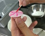 涼夏！あさがお白玉ぜんざい☆作り方4写真