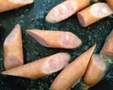 カレー照りマヨ焼き崩しジャーマンポテサラ作り方3写真
