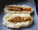 丑の日に・・蒲焼みたいな焼きおにぎり☆作り方3写真