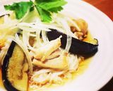 *茄子と鶏肉の素麺*作り方7写真