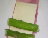 簡単♬アスパラベーコンチーズ巻き＊作り方3写真
