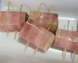 簡単♬アスパラベーコンチーズ巻き＊作り方4写真