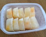 材料1つ⁈簡単シャーベット作り方5写真