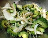 ご飯がススム！ナスとゴーヤーの肉味噌和え作り方5写真