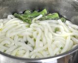 簡単◎うどんポタージュ♪アスパラ味作り方3写真