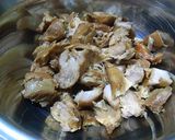 圧力鍋で柔らか鶏肉の炊き込みご飯作り方6写真