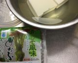 めかぶをのせた冷奴作り方1写真