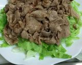 豚肉の梅しょうゆ炒め作り方7写真
