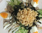 夏〜〜冷しタヌキ蕎麦作り方3写真