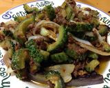 ご飯がススム！ナスとゴーヤーの肉味噌和え作り方10写真
