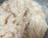 ふんわり ♪ 山芋入りチキンハンバーグ作り方2写真