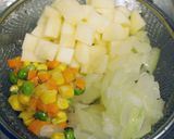 シーチキンマイルドで♪トマト缶カレー作り方1写真