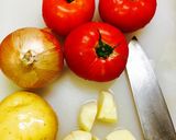 トマトチーズ煮込み♪まるごとソーセージ作り方1写真