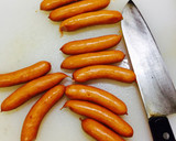 トマトチーズ煮込み♪まるごとソーセージ作り方5写真
