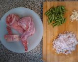 ウサギご飯(アロス・コン・コネホ)作り方1写真
