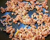 肉もやし炒め、餡かけカレー味。作り方2写真