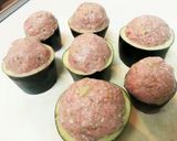 オシャレで簡単☆ナスが器の肉詰め作り方8写真