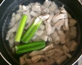 モツのピリ辛トマト煮作り方1写真