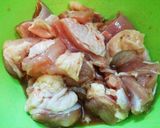 ＊油なし！揚げずにヘルシー！鶏の唐揚げ＊作り方1写真