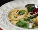 ベーコンとほうれん草のペペロンチーノ作り方25写真
